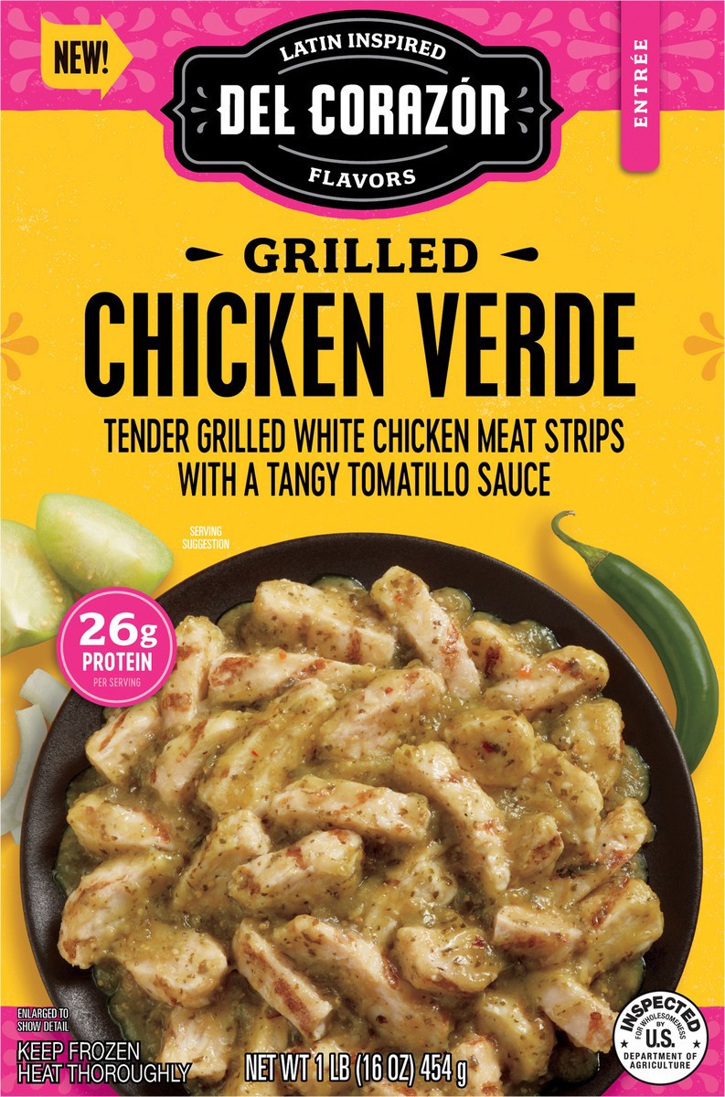 slide 3 of 14, Del Corazón Grilled Chicken Verde, 1 lb