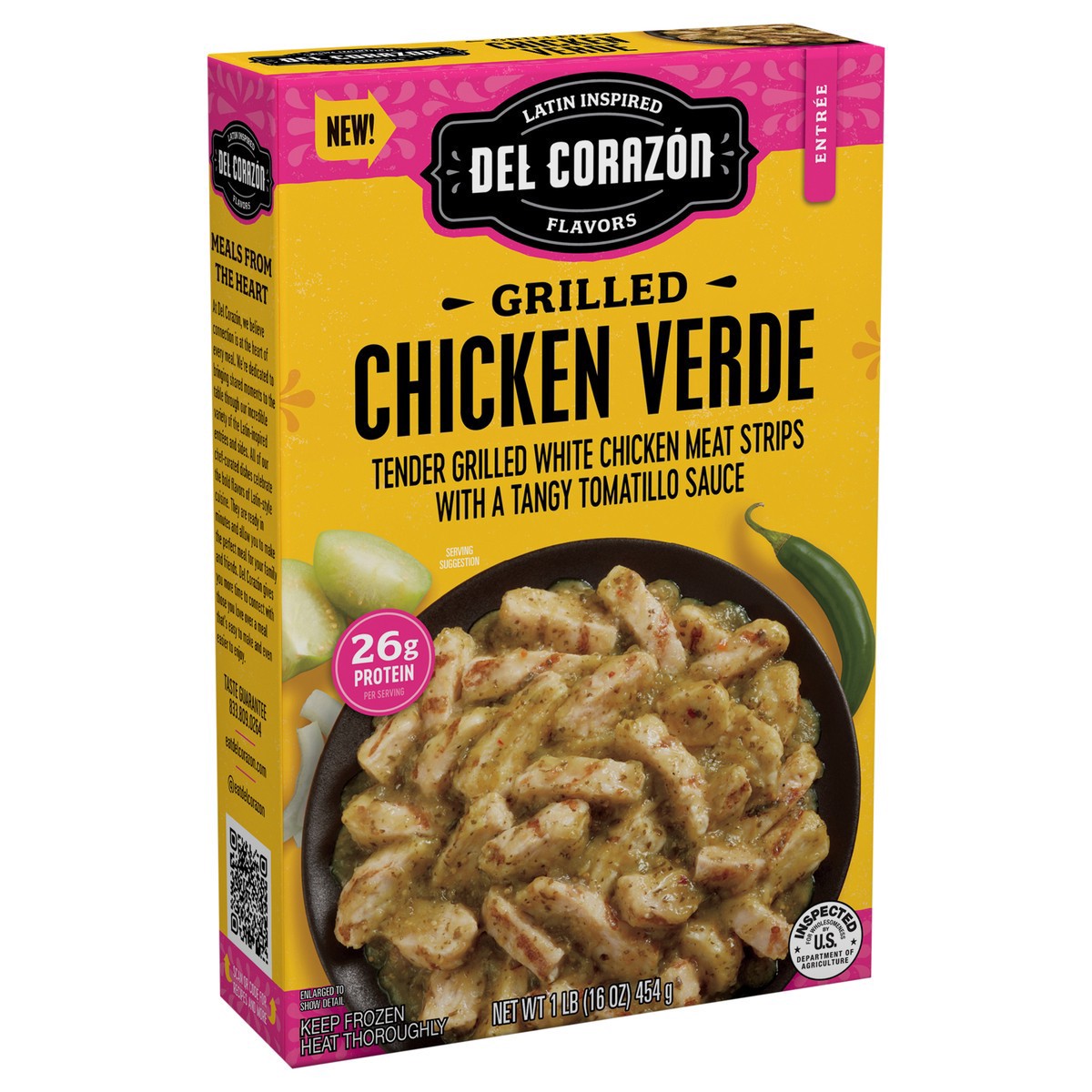 slide 11 of 14, Del Corazón Grilled Chicken Verde, 1 lb