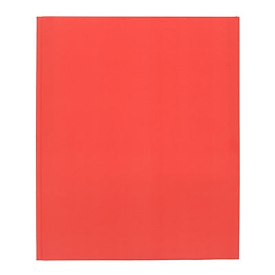 slide 1 of 1, Unison Red Paper Portfolio With Prongs, 1 ct