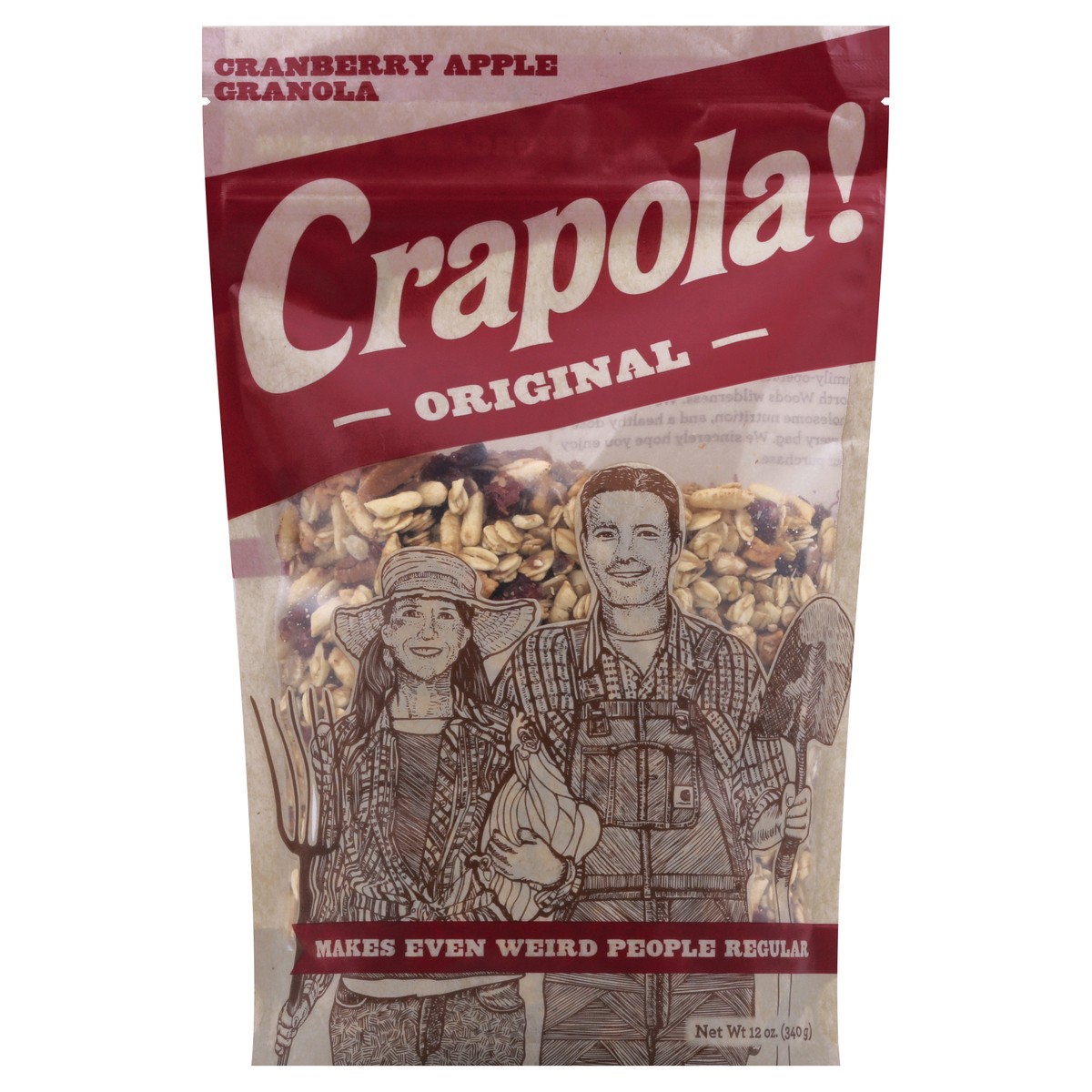 slide 2 of 3, Crapola Original Granola, 12 oz
