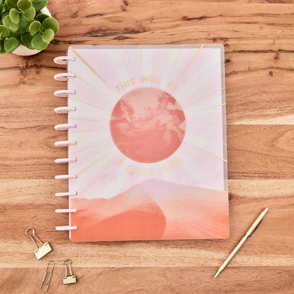 slide 3 of 10, 2024 Happy Planner Monthly/Weekly Big Happy Planner, 8 1/2" x 11", Opal Mountain, July 2024 to June 2025, 1 ct