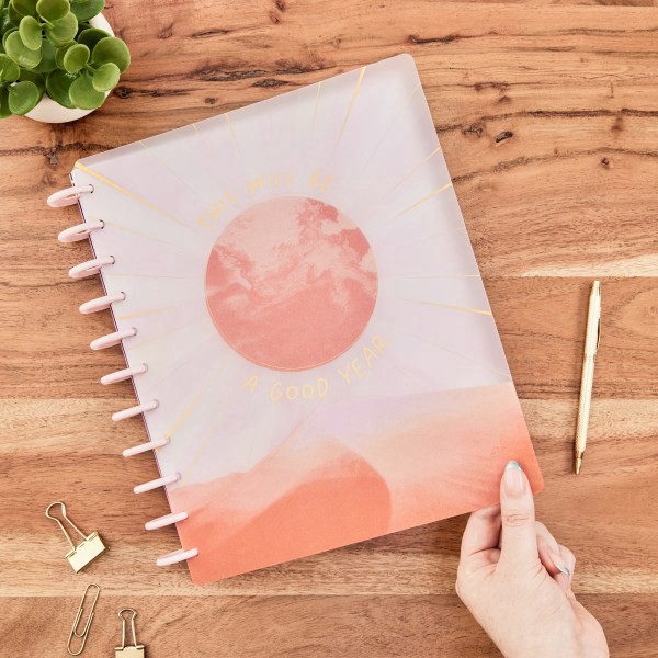 slide 5 of 10, 2024 Happy Planner Monthly/Weekly Big Happy Planner, 8 1/2" x 11", Opal Mountain, July 2024 to June 2025, 1 ct