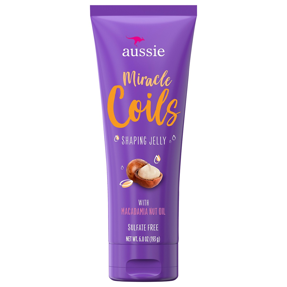 slide 1 of 25, Aussie Miracle Coils Sulfate-Free Shaping Jelly with Cocoa Butter, 6.8 oz