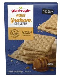 Giant Eagle Graham Crackers, Honey