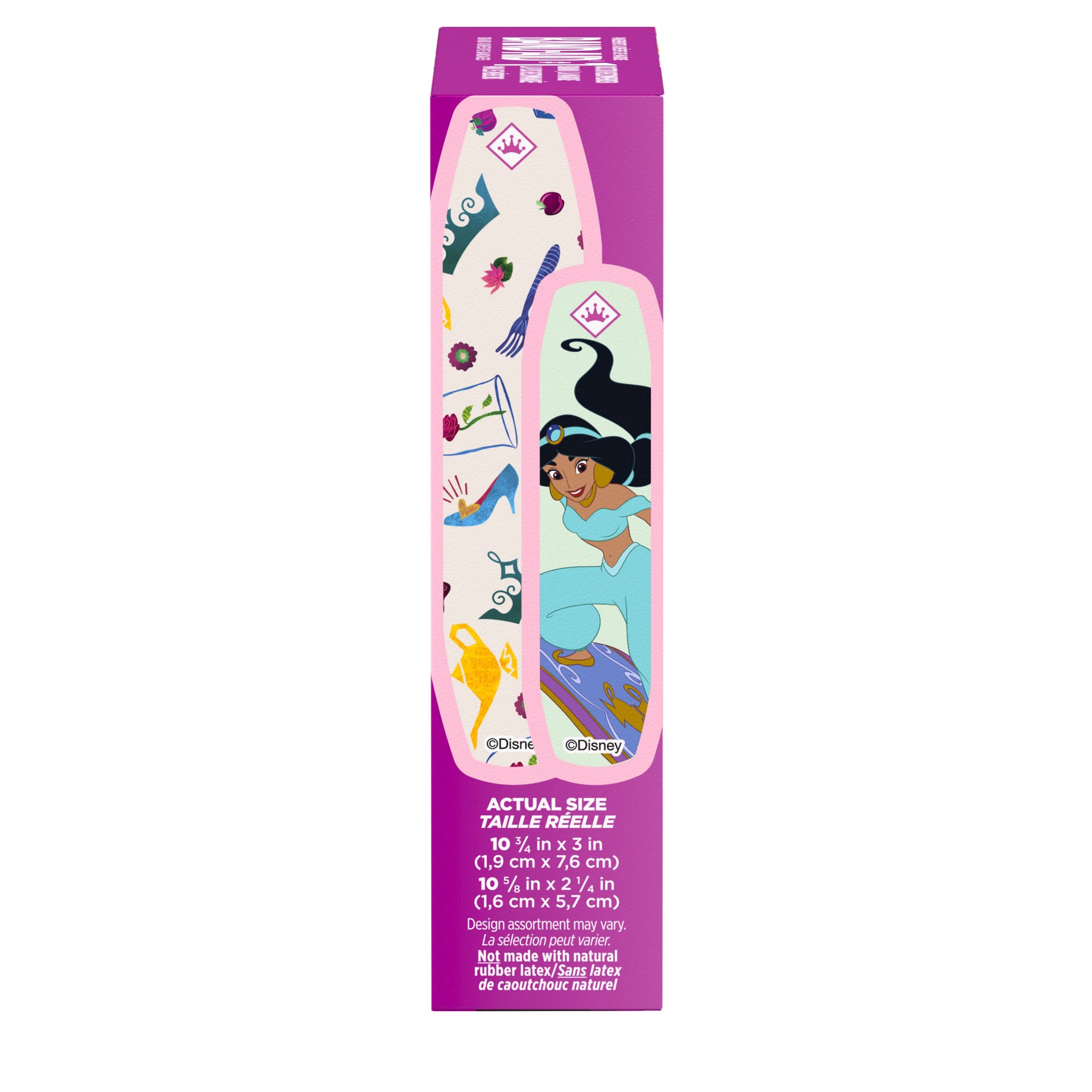 slide 3 of 7, BAND-AID Brand Bandages for Kids, Disney Princess Characters, Assorted Sizes, 20 Count, 20 ct