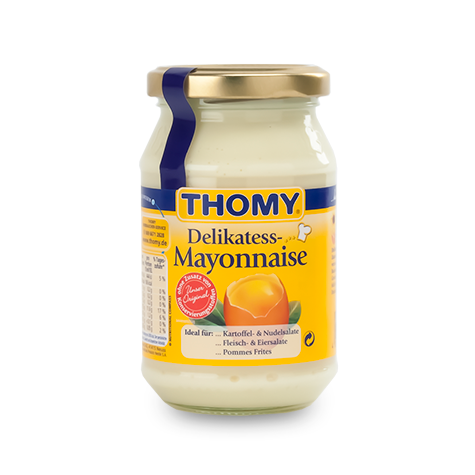 slide 1 of 1, Thomy Delikates Mayonnaise, 250 gram