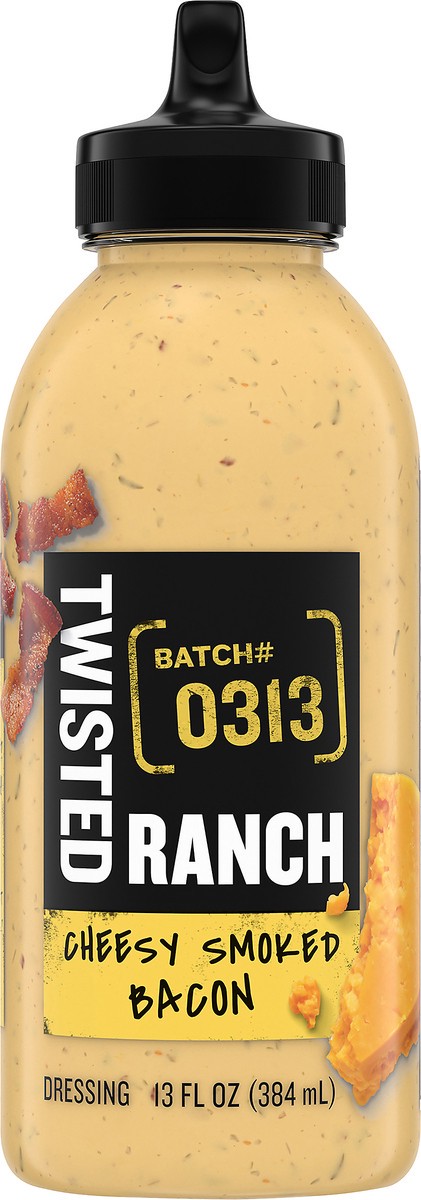 slide 7 of 9, Twisted Ranch Cheesy Smoked Bacon Dressing 13 fl. oz. Bottle, 13 fl oz