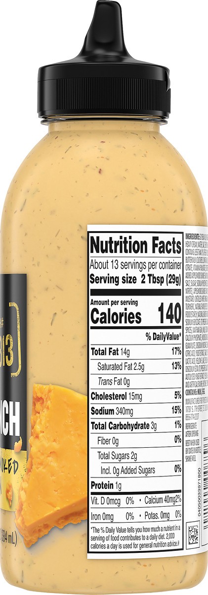 slide 6 of 9, Twisted Ranch Cheesy Smoked Bacon Dressing 13 fl. oz. Bottle, 13 fl oz