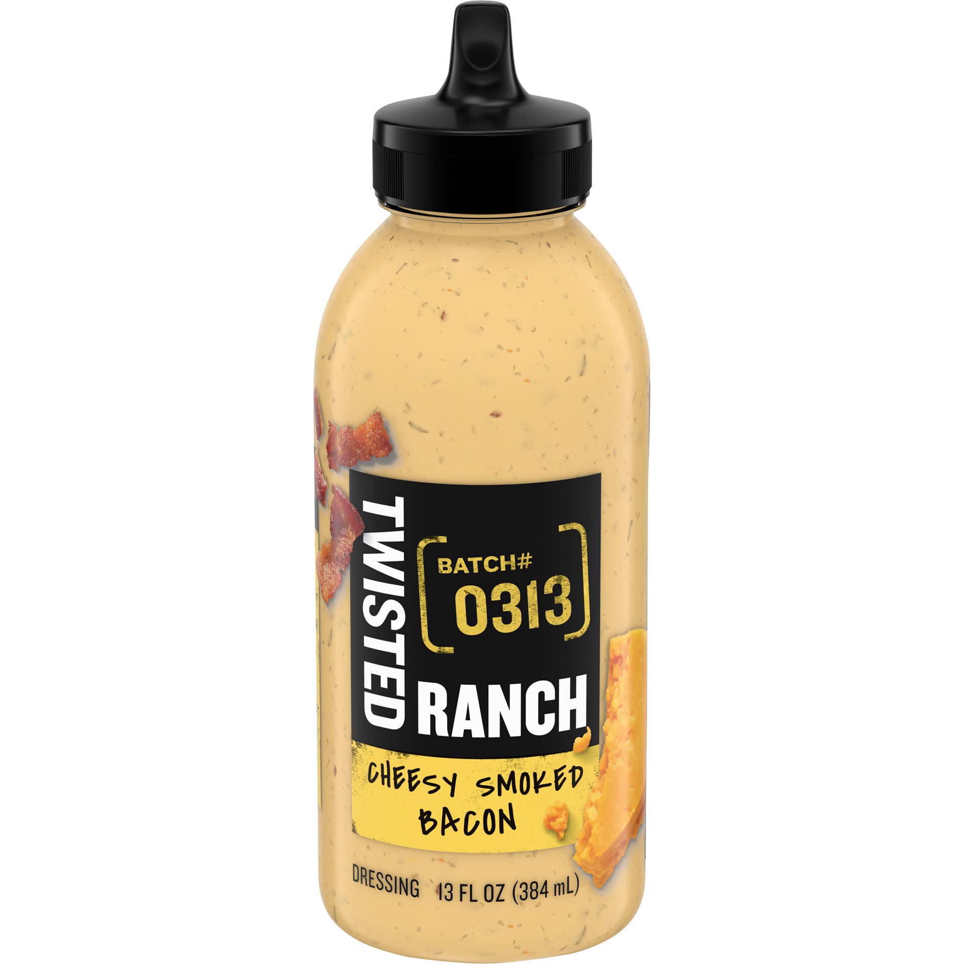 slide 1 of 9, Twisted Ranch Cheesy Smoked Bacon Dressing 13 fl. oz. Bottle, 13 fl oz