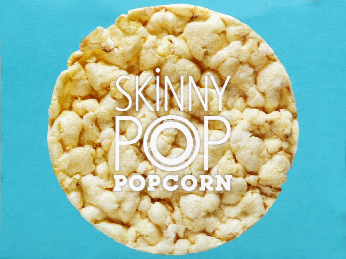 slide 2 of 6, SkinnyPop Sea Salt Popcorn Cakes, 12 ct; 4.2 oz