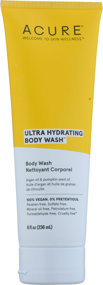 slide 8 of 10, Acure Ultra Hydrating Body Wash, 8 oz