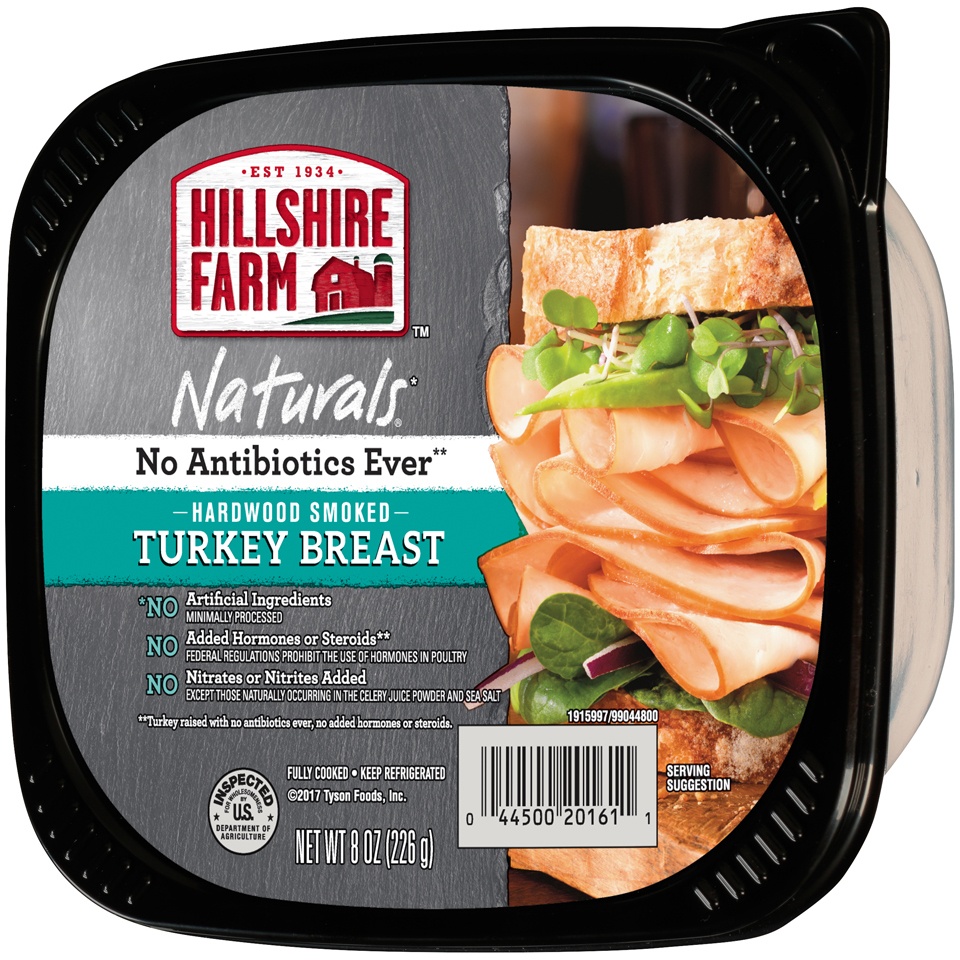 slide 4 of 6, Hillshire Farm Naturals Hardwood Smoked Turkey Breast, 8 oz