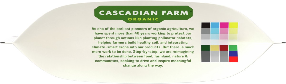 slide 8 of 9, Cascadian Farm Organic Granola with No Added Sugar, Cinnamon Apple Cereal, Resealable Pouch, 11 oz, 11 oz