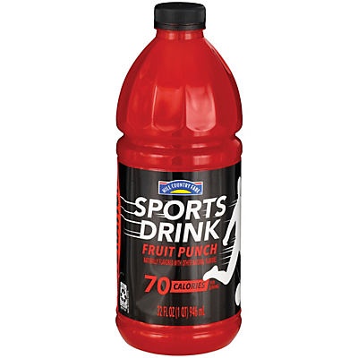 slide 1 of 1, Hill Country Fare Fruit Punch Sports Drink, 32 oz