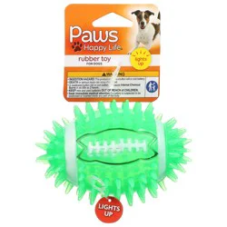 Paws Happy Life Rubber Dog Toy - 1 Each