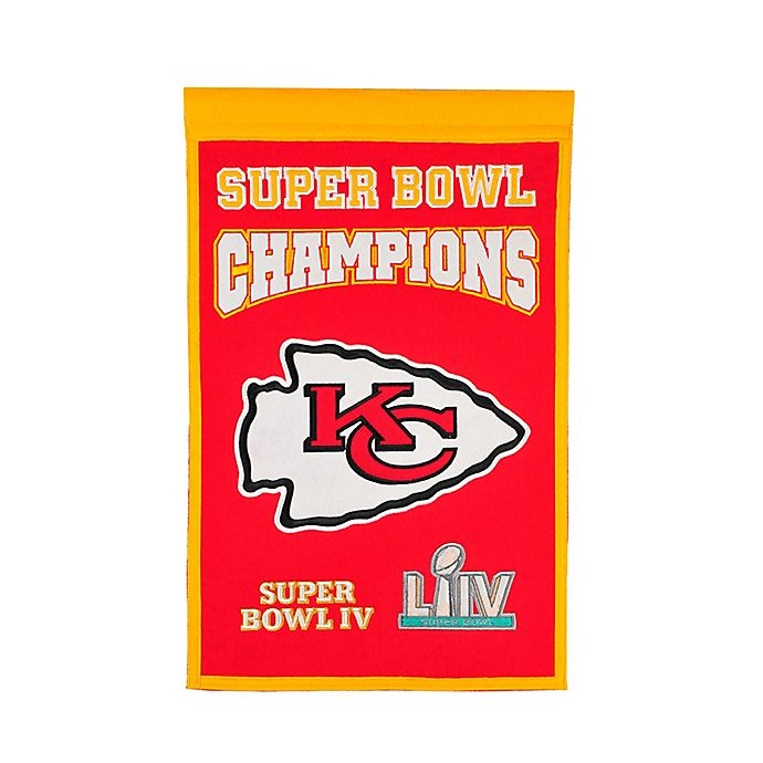 NFL Commemorative Super Bowl LIV - Kansas City Chiefs Champions Poster 