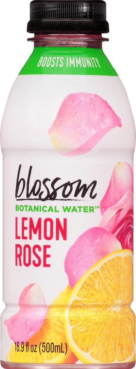 slide 1 of 9, Blossom Water Lemon Rose Botanical Water - 16.9 fl oz, 16.9 fl oz