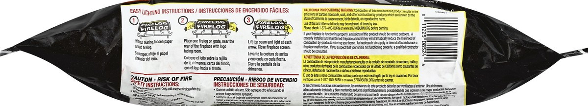 slide 4 of 6, CharKing 3 Hour Flame Fire Logs - 3.8 lb, 3.8 lb