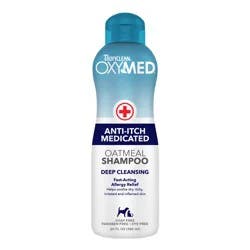 TropiClean OxyMed Medicated Anti-Itch Shampoo for Pets, 20 oz