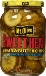 Mt. Olive Sweet Heat Bread & Butter Pickle Chip