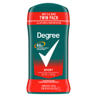 slide 3 of 16, Degree Men Original Protection Antiperspirant Deodorant Sport, Twin Pack, 2 ct; 2.7 oz