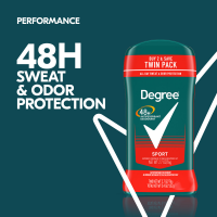 slide 12 of 16, Degree Men Original Protection Antiperspirant Deodorant Sport, Twin Pack, 2 ct; 2.7 oz