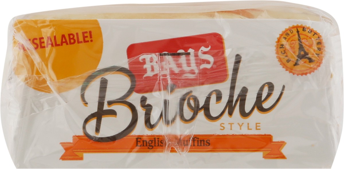 slide 8 of 9, Bays Brioche English Muffins, 12 oz