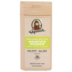 Dr. Squatch Mountain Meadow Natural Non-Exfoliating Body Wash - 14 fl oz