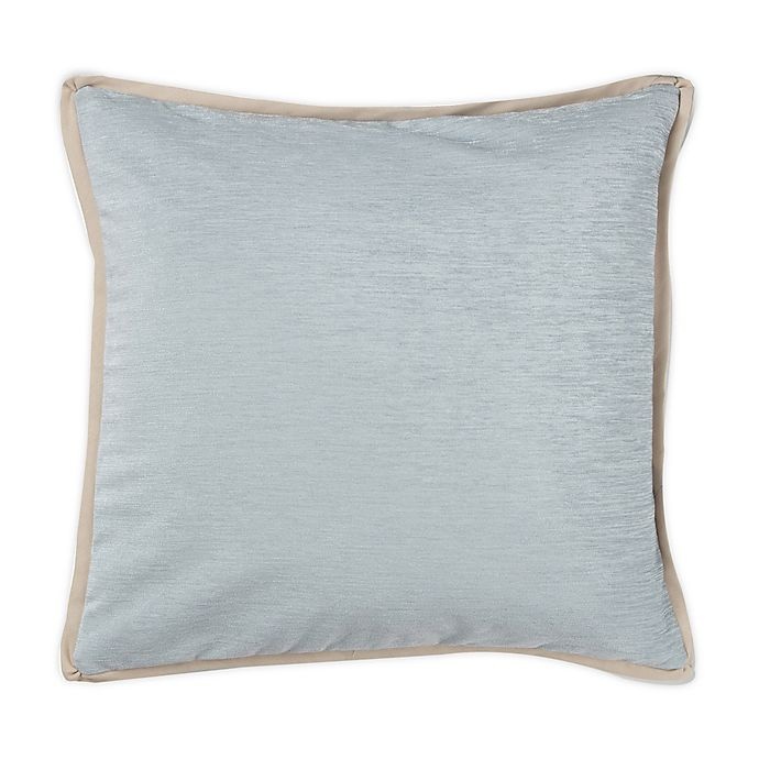 slide 1 of 1, Wamsutta Panne Square Throw Pillow - Pearl Blue, 1 ct