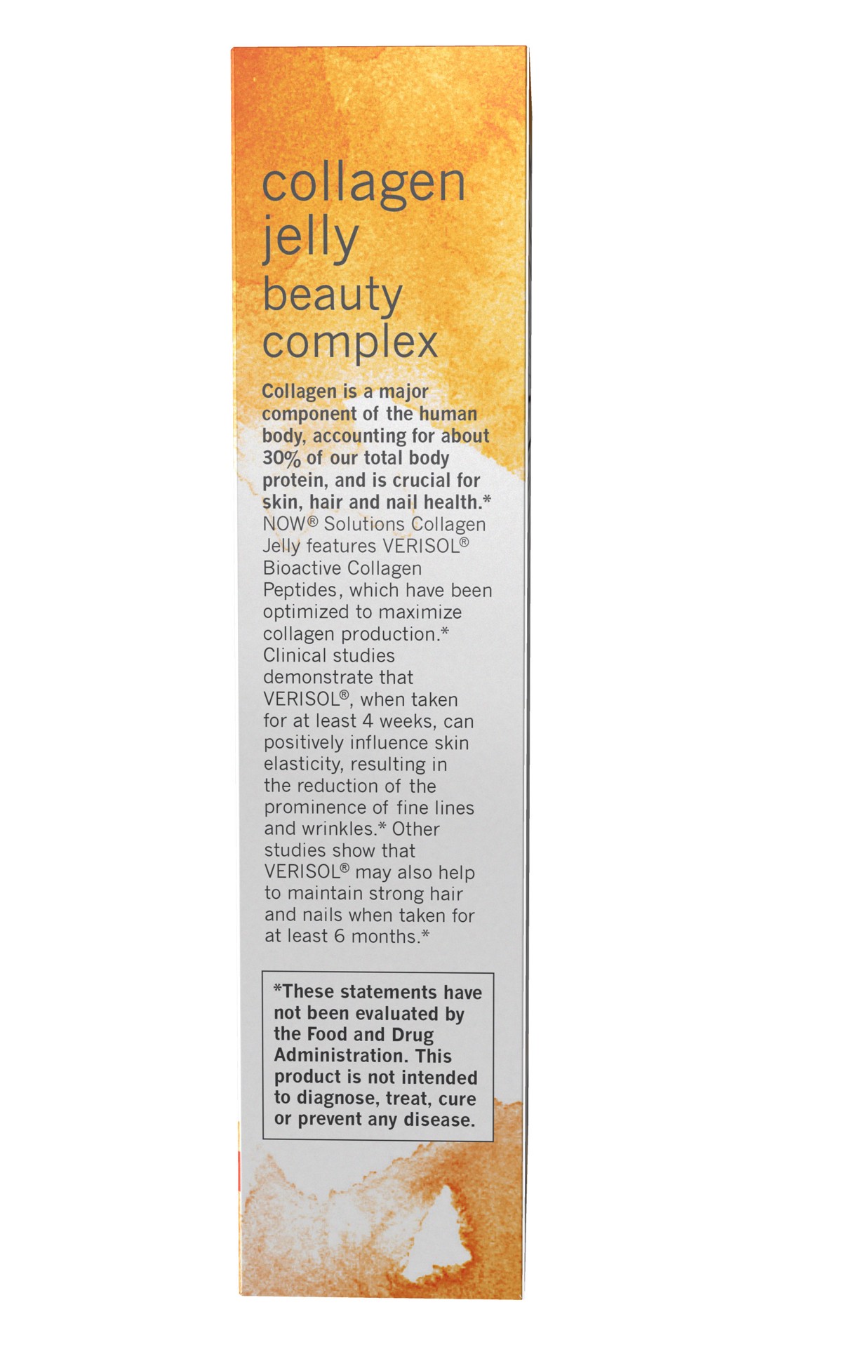 slide 2 of 4, NOW Solutions Collagen Jelly Beauty Complex, Sweet Orange - 10 Jelly Sticks, 10 ct