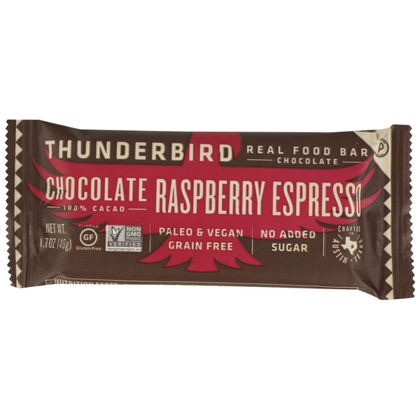 slide 1 of 1, Thunderbird Chocolate Raspberry Espresso Bar, 1.7 oz