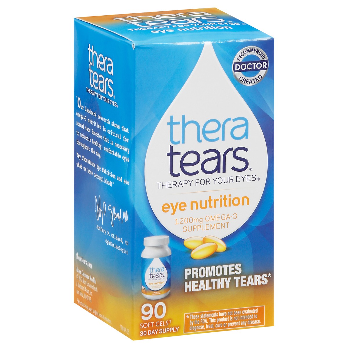 slide 5 of 14, TheraTears Eye Nutrition 90 Soft Gels, 90 ct