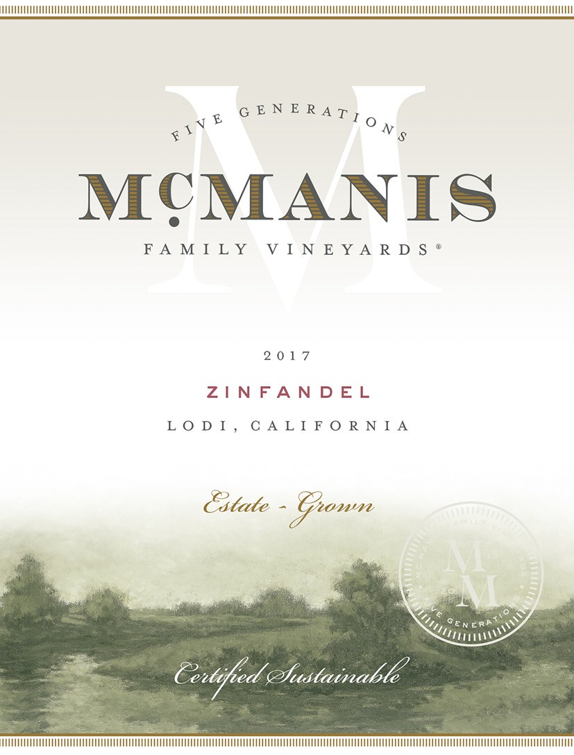 slide 2 of 5, McManis Family Vineyards McManis Zinfandel Red Wine - 750ml, 2017 Lodi, California, 750 ml