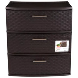 Sterilite Weave Espresso Drawer 1 ea