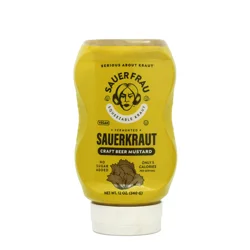 Sauer Frau Craft Beer Mustard Sauerkraut