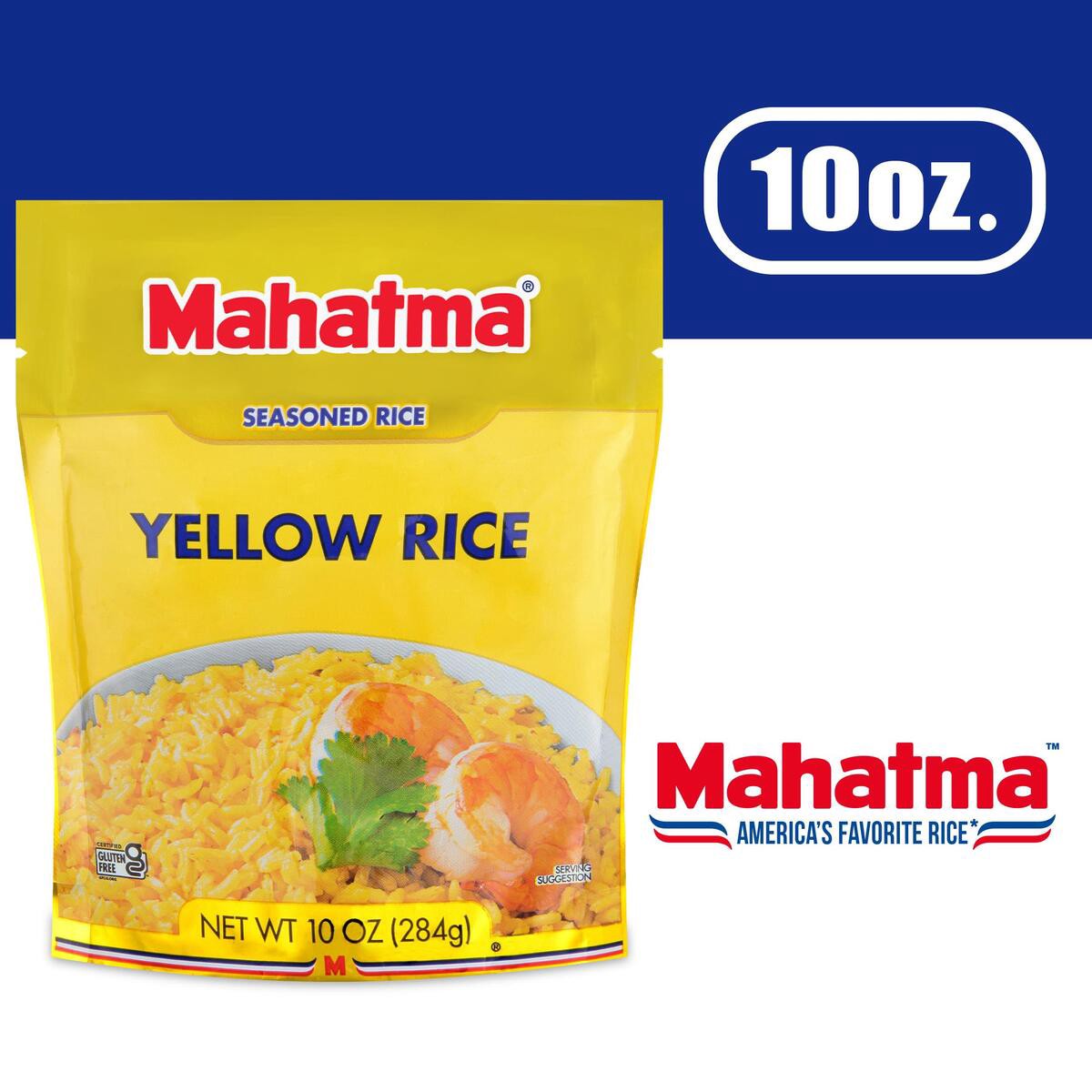 slide 1 of 6, Mahatma Yellow Rice, Seasoned, 10 oz