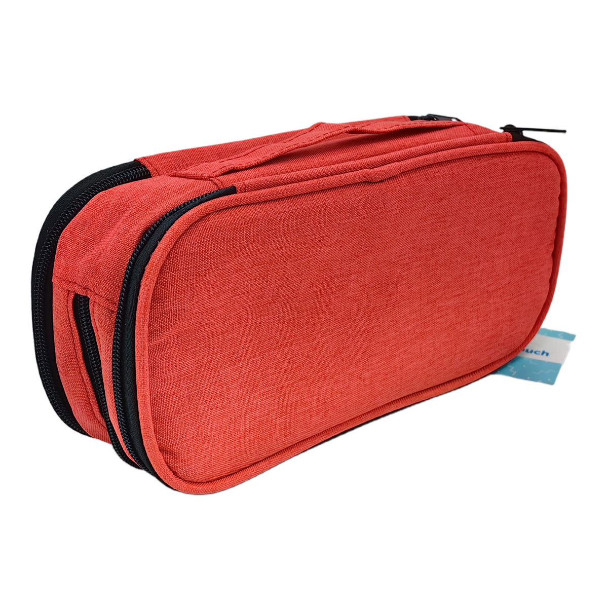 slide 2 of 2, Meijer Mejier Multicompartment Pencil Pouch, Assorted Pattern, 9.12 in