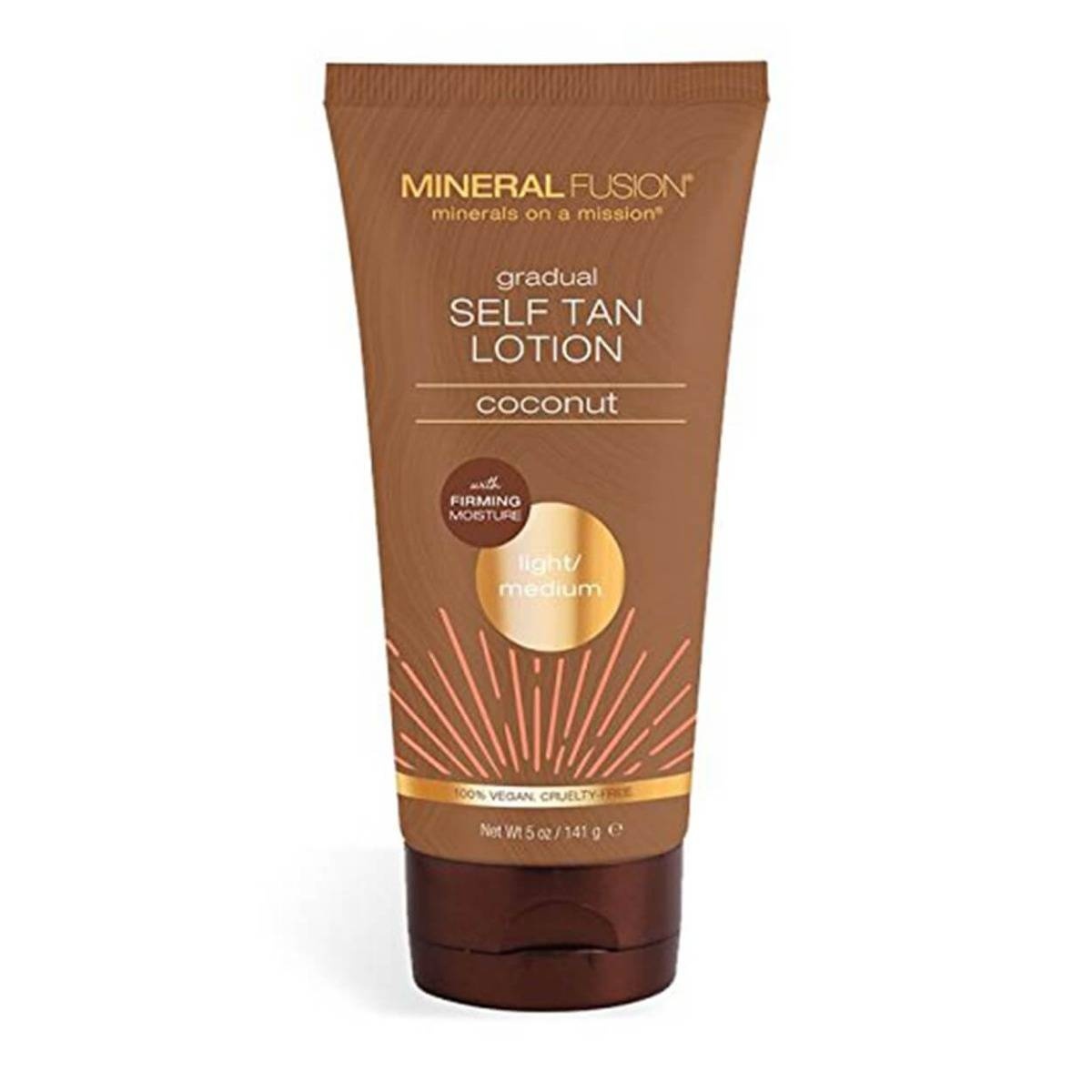 slide 1 of 1, Mineral Fusion Gradual Self Tan Lotion - Coconut Light/Medium, 5 oz