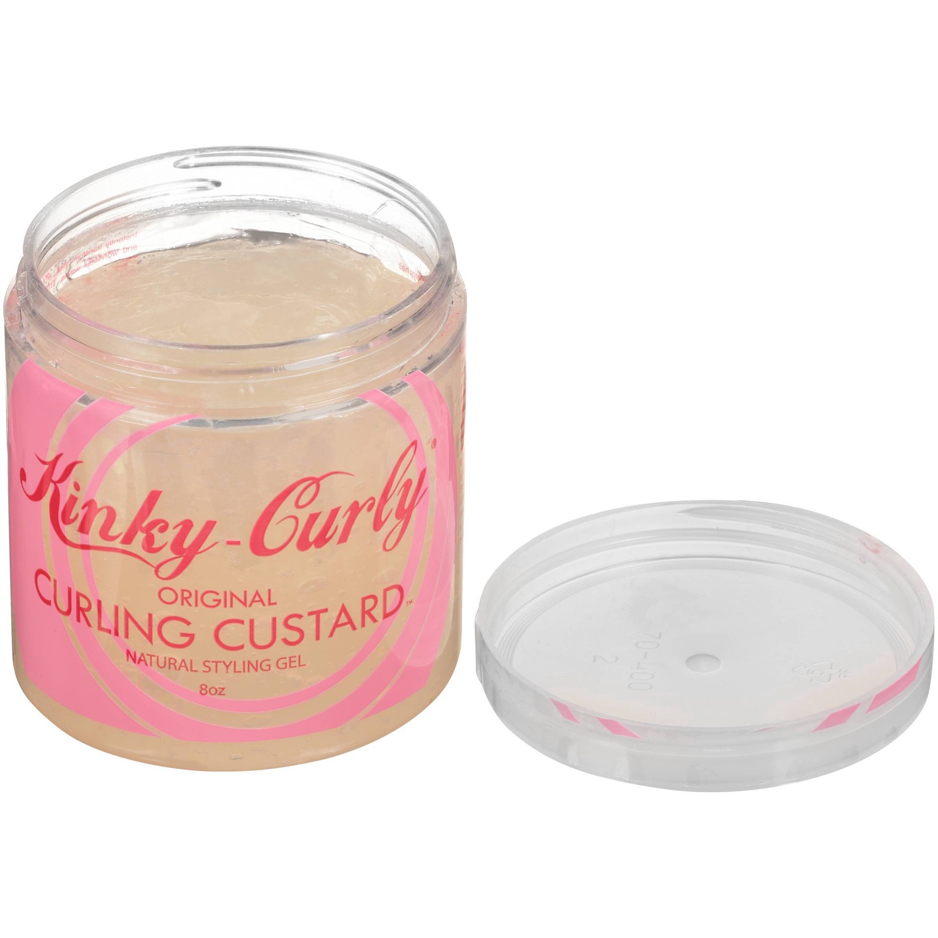 slide 5 of 5, Kinky-Curly Curl Custard Gel, 8 oz