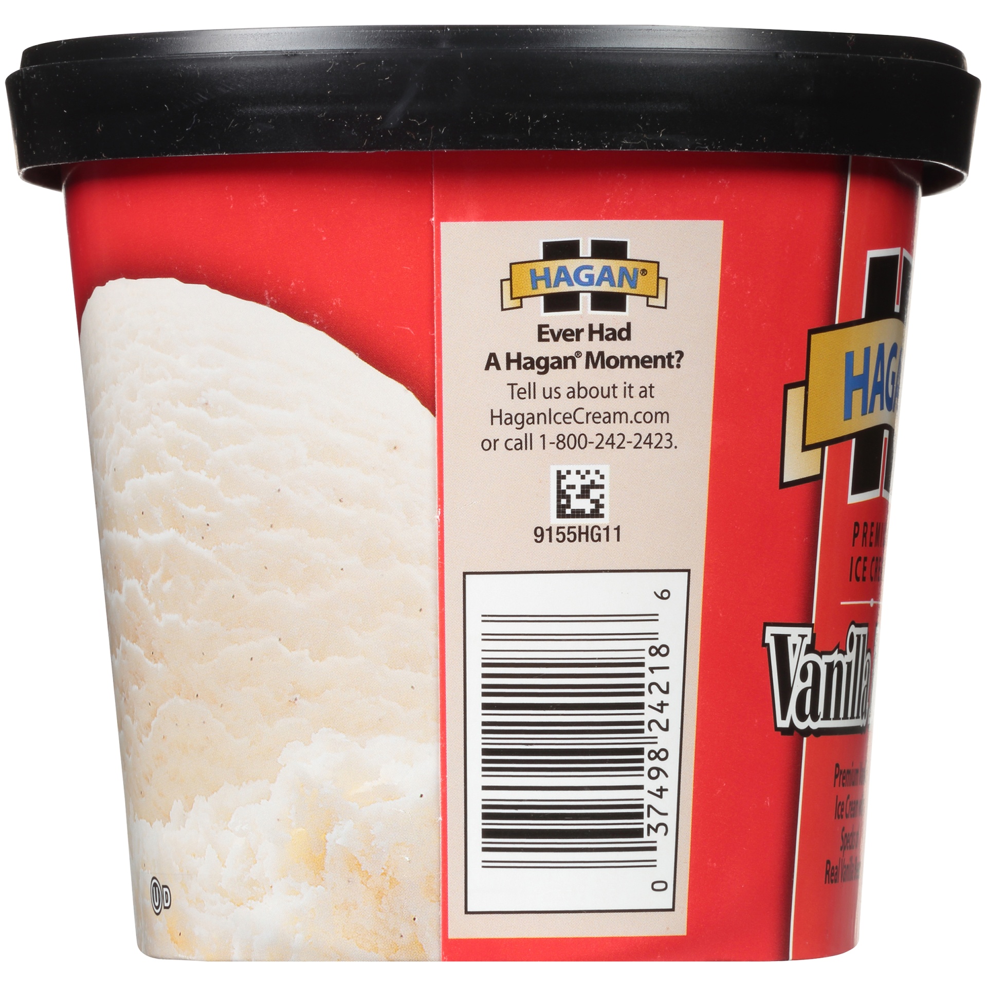 slide 7 of 7, Hagan Vanilla Bean Premium Ice Cream, 1.5 qt