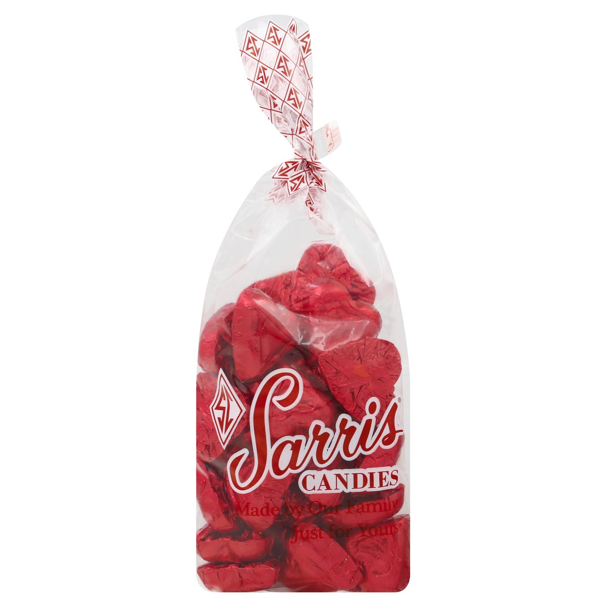 slide 5 of 8, Sarris Candies Foiled Red Hearts Candies 8 oz, 8 oz