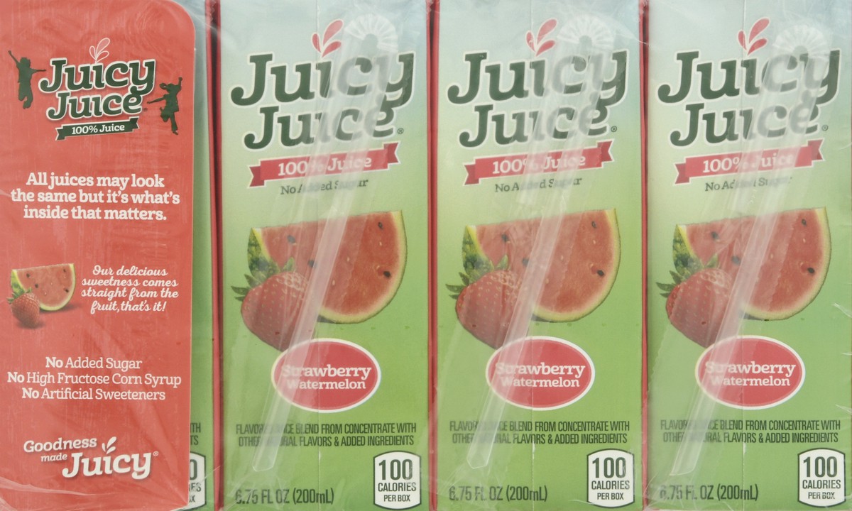 slide 7 of 13, Juicy Juice Strawbery Watermelon, 8 ct