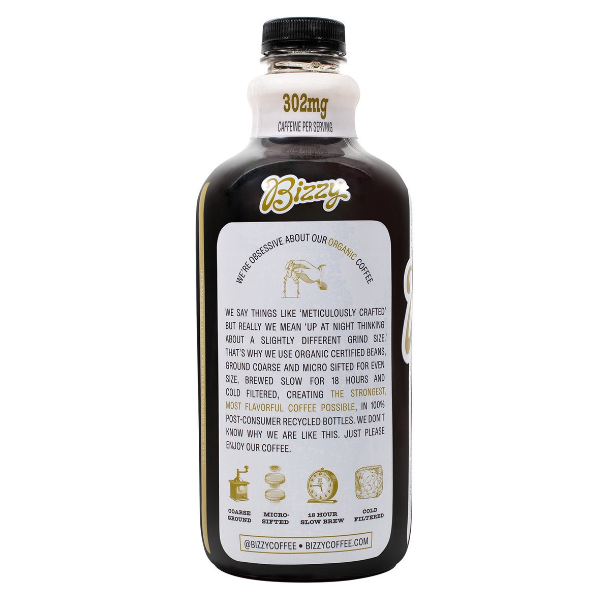 slide 2 of 3, Bizzy Coffee Coffee, Organic, Light Roast, Cold Brew, 