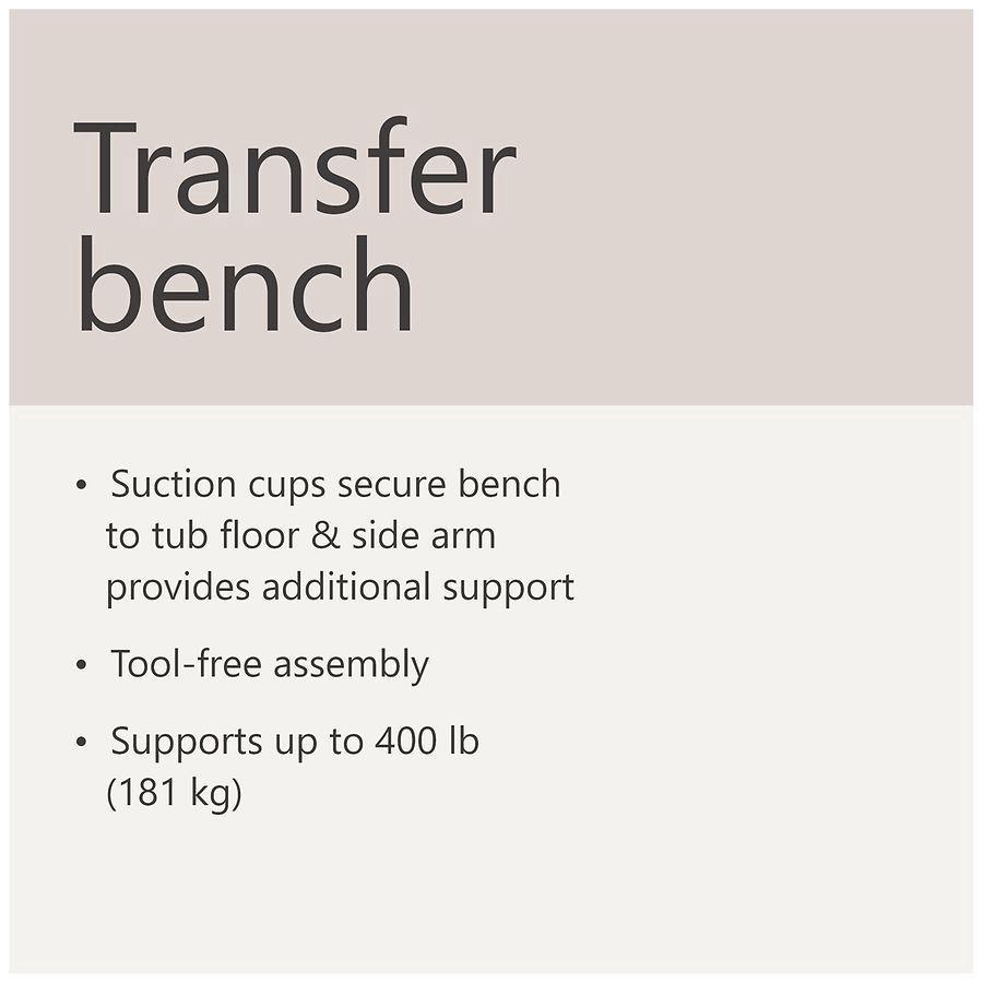 slide 2 of 4, Walgreens Transfer Bench, 1 ct