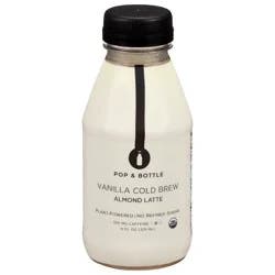 Pop & Bottle Vanilla Cold Brew Almond Latte 11 fl oz