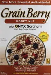 Grain Berry Honey Nut Cereal with Onyx Sorghum 12 oz