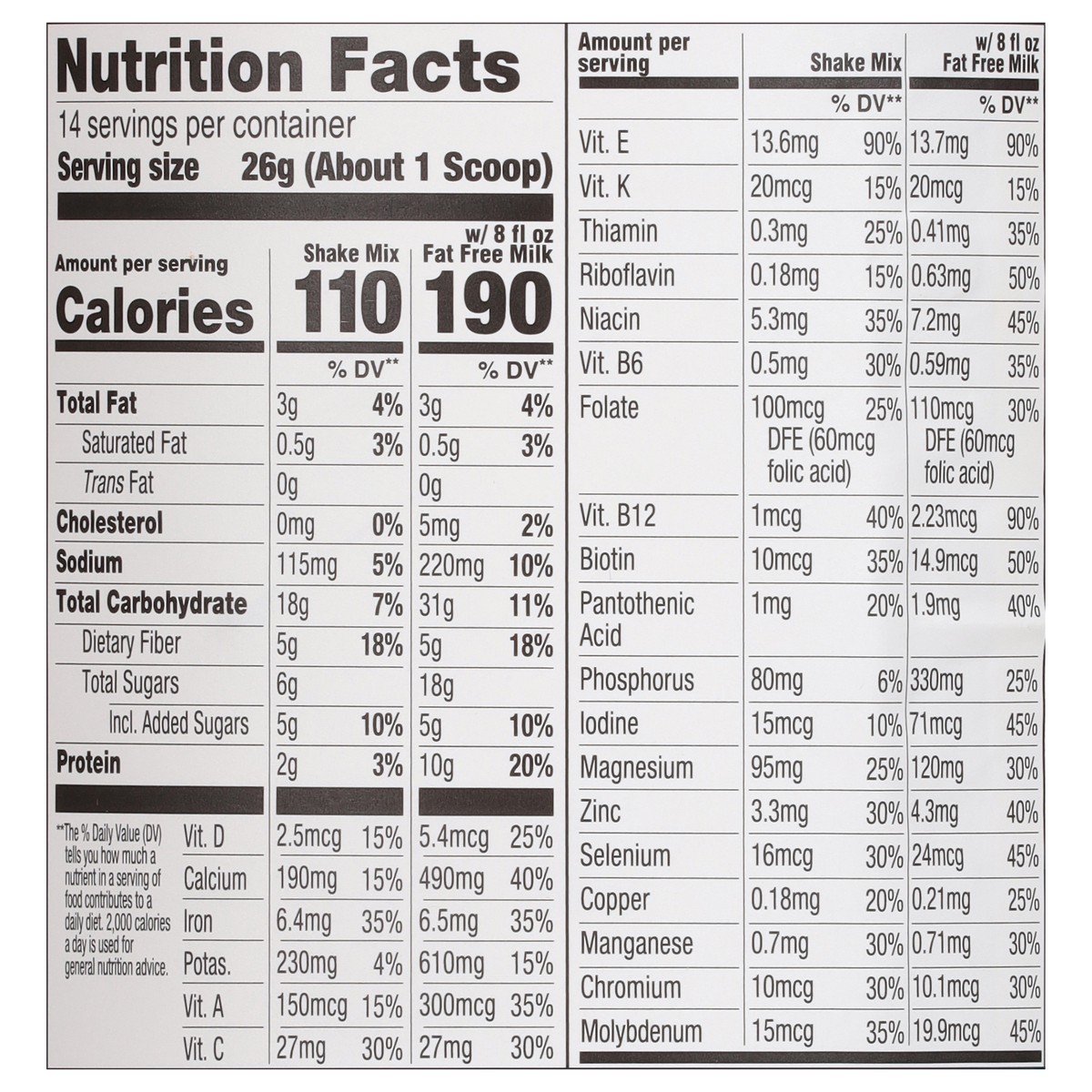 slide 5 of 12, SlimFast Original Creamy Milk Chocolate Meal Replacement Shake Mix 12.83 oz, 12.83 oz