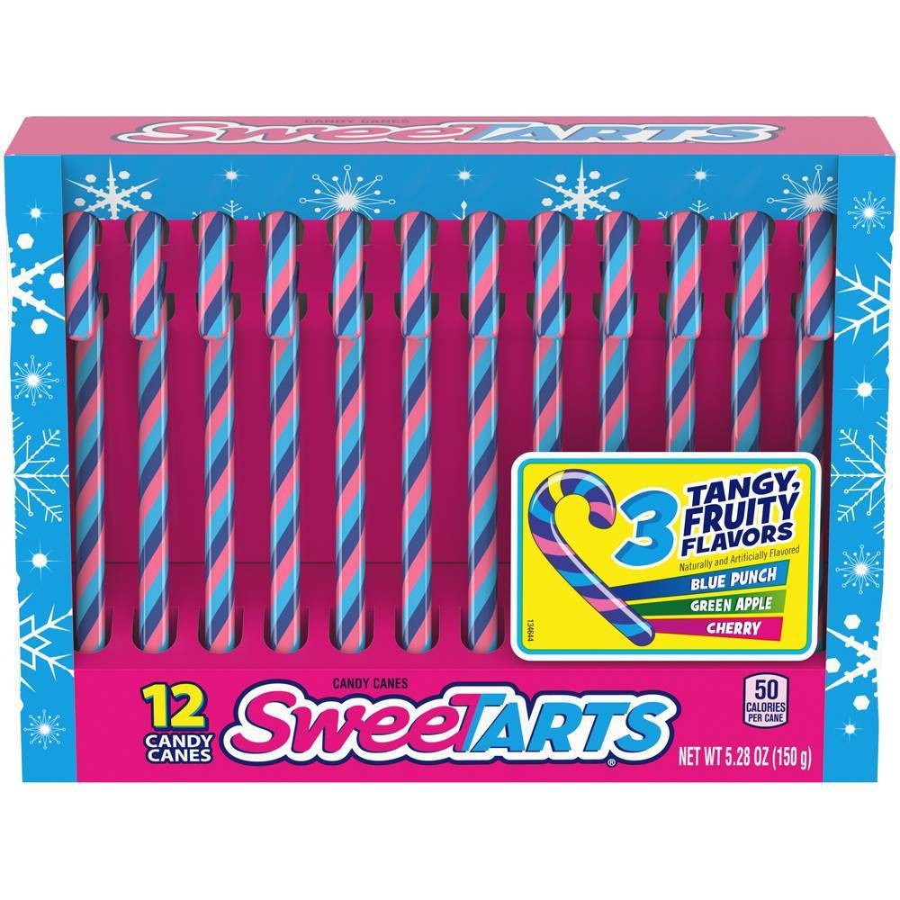 slide 1 of 8, SweeTARTSTangy Candy Canes, 5.28 oz