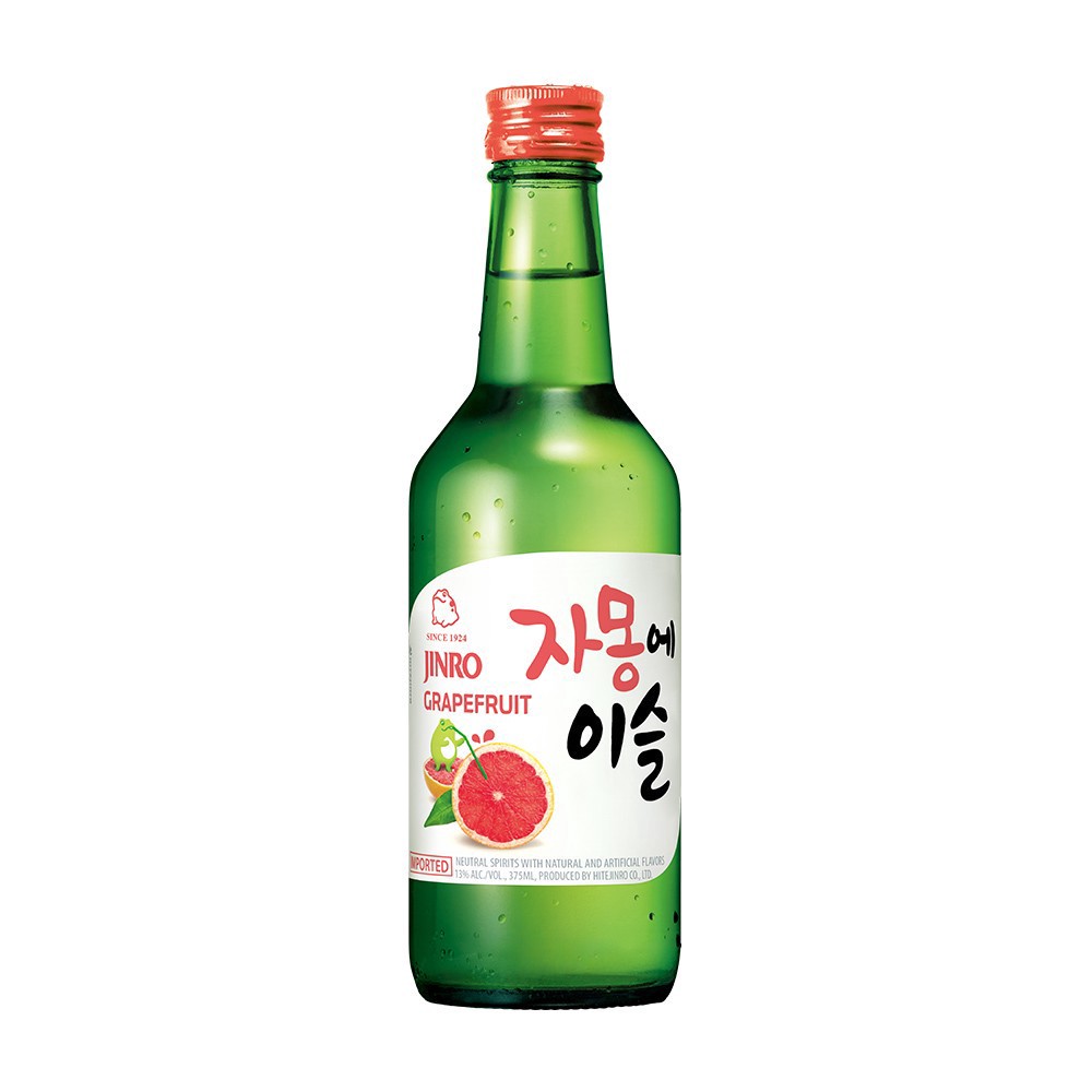 slide 1 of 1, Jinro Grapefruit, 375 ml