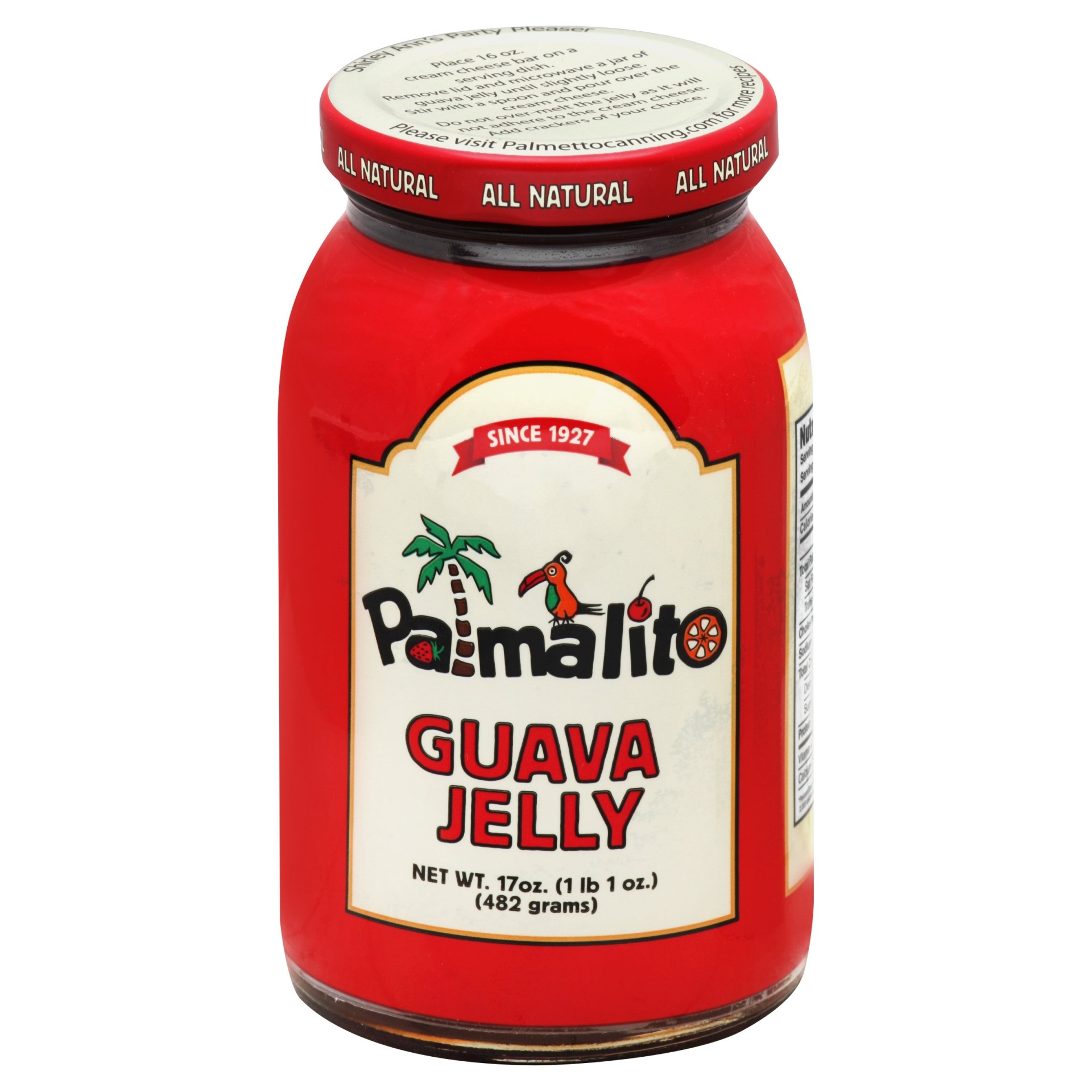 slide 1 of 1, Palmalito Guava Jelly, 17 oz